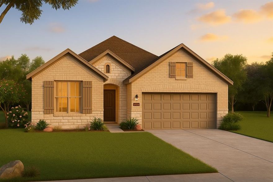 MLS# 21238864 - Built by HistoryMaker Homes - May 2026 completion! ~ The Olive, a well-designed single-story home ideal for modern living. This spacious home includes 4 bedrooms 3 baths and in closed study, providing ample space for family and guest. The open concept living area integrates the kitchen, dining and living spaces, perfect for entertaining. The primary suite serves as a serene retreat with a luxurious bathroom and large walk-in closet. With its blend of comfort and contemporary design, the Olive is a great choice for families seeking single-story living.