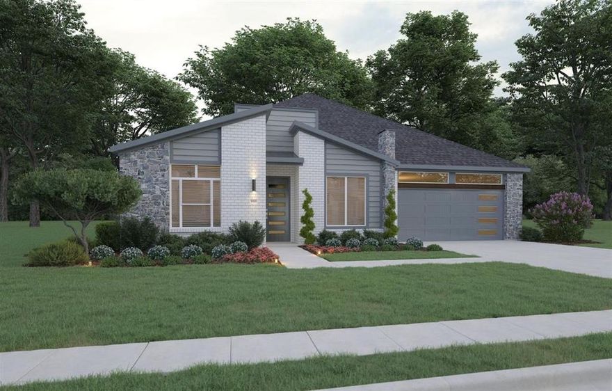 MLS# 20419839 - Built by Trophy Signature Homes - Ready Now! ~ The Ascent rises to any occasion while simultaneously elevating your lifestyle. Take the first step toward becoming your own boss when you welcome clients to your home office. No need to travel far for lunch when your state-of-the-art kitchen is steps away. Entertaining is simplicity itself in the open-plan living area. Serve delectable hors d'oeuvres or change things up by pairing wine and chocolate. Both taste great while viewing a beautiful Texas sunset through the stunning wall of windows in your family room. A powder bath, large primary suite, junior suite and ample storage take this floor plan to the next level!!