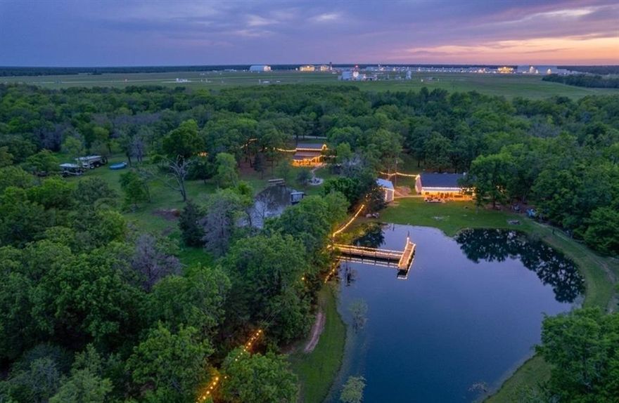 Stop taking vacations - start living in one! Don’t miss this opportunity to own this fully updated Modern Farmhouse home, set on 6.78 acres and featuring an incredible backyard oasis with a private pond. Currently operating as an active Airbnb and available for sale fully furnished or unfurnished, this home offers the perfect blend of luxury, privacy, and versatility. Perfect for investors seeking a turnkey Airbnb or for families looking for a move-in ready property, this 2,209 SF home offers 4 bedrooms, 2.5 stunning bathrooms, a 6-car garage, and a 2-car carport. Located just about an hour from DFW, it provides convenient access to city amenities while offering the peace and privacy of country living. Fully renovated from top to bottom, this home showcases an exceptional blend of elegance, comfort, and modern sophistication, with major upgrades including plumbing and electrical for added peace of mind. Step inside to a bright, open-concept layout filled with natural light, where the main living area flows seamlessly into a stylish dining space and a gourmet kitchen featuring stainless steel appliances, quartz countertops, and designer lighting, ideal for both everyday living and entertaining. The primary suite offers a private retreat with a spa-inspired bathroom designed for ultimate relaxation. 3 additional bedrooms share a beautifully updated full bath, providing flexibility for guests, family, or short-term rental use. Step outside to a truly exceptional outdoor setting featuring a heated spa, custom-built fire pit, new pergola, and amazing views of your private pond with a deck. Whether hosting gatherings or enjoying peaceful evenings under the Texas sky, this property delivers an unmatched lifestyle with endless possibilities. Don’t miss your chance to own your own slice of Texas paradise with sweeping panoramic views, delivering the perfect balance of privacy and lifestyle. Schedule your private tour today!