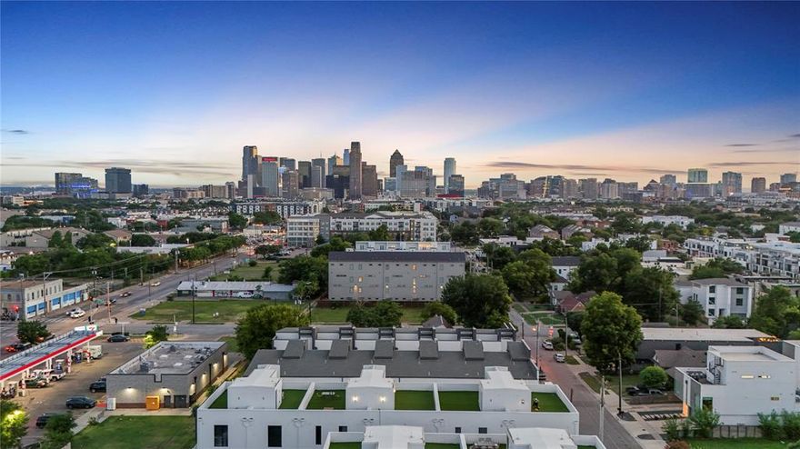 New Condominium located 5 minutes from Knox, Henderson, Lower Greenville and Uptown. These condos feature modern cabinet finishes throughout, hardwood on stairs with LVP throughout the home. 4th floor private balcony. Spacious living room with balcony. This home boasts a 1st floor flex room or office with its own powder, followed by another powder room once you get to the 2nd floor at the top of the stairs giving your guest more privacy.
The kitchen cabinets are unique and modern unlike most you see in the area. Theres space for dining table as well as a breakfast table.
Walk-in pantry, utility closet for extra storage on the 2nd floor. Washer and dryer room on the 3rd floor for ease. 4th floor balcony is the perfect place to relax when we have great weather in Texas. Come tour this turnkey property great for Airbnb, long term rentals or a 1st time home buyers!