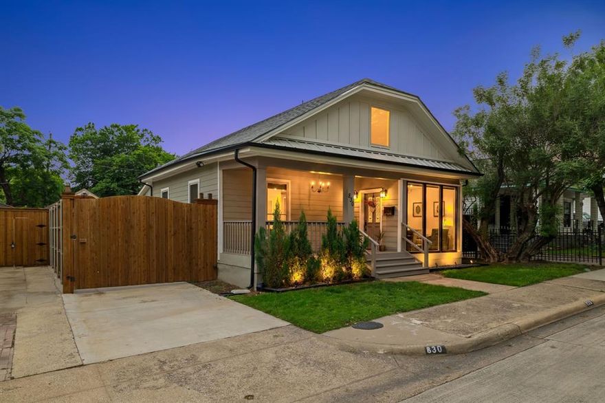 Imagine living in this beautifully appointed 3-bedroom, 2-bath residence located in a highly sought-after neighborhood, just minutes from the vibrant Bishop Arts District, where dining, shopping, and entertainment bring the area to life. Upon entry, a warm sitting area sets the tone, where expansive windows invite in streams of natural sunlight and frame calming views of the park just beyond—blending indoor comfort with the beauty of the outdoor
Thoughtfully designed for both comfort and functionality, this home features a detached 1-car garage complemented by a covered carport offering additional parking. A versatile attached bonus room provides an ideal space for a private executive office, studio, or flex area tailored to your lifestyle needs.A rare find that combines versatility, charm, and an elevated setting—perfect for discerning buyers seeking both value and location.