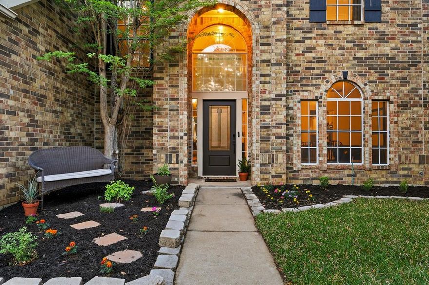 Welcome to this beautifully designed 4-bedroom, 2.5-bath home in the heart of North Richland Hills! From the moment you enter, you’re greeted by soaring ceilings and a spacious family room centered around a cozy fireplace—perfect for both relaxing evenings and entertaining guests. The kitchen flows into the light-filled kitchen, offering ample cabinetry, generous counter space, and an inviting atmosphere for everyday living. The private primary suite is conveniently located downstairs, tucked away for added comfort, and features an ensuite bath for your own personal retreat.
Upstairs, you’ll find three spacious bedrooms along with an additional living area—ideal for a game room, reading space or home office.
Step outside to enjoy peaceful mornings with a cup of coffee or unwind in the evenings around the backyard fire pit, surrounded by a quiet, inviting setting. Located near shopping, dining, and entertainment, this home offers the perfect balance of comfort and convenience with easy access to both Dallas and Fort Worth for a seamless commute.