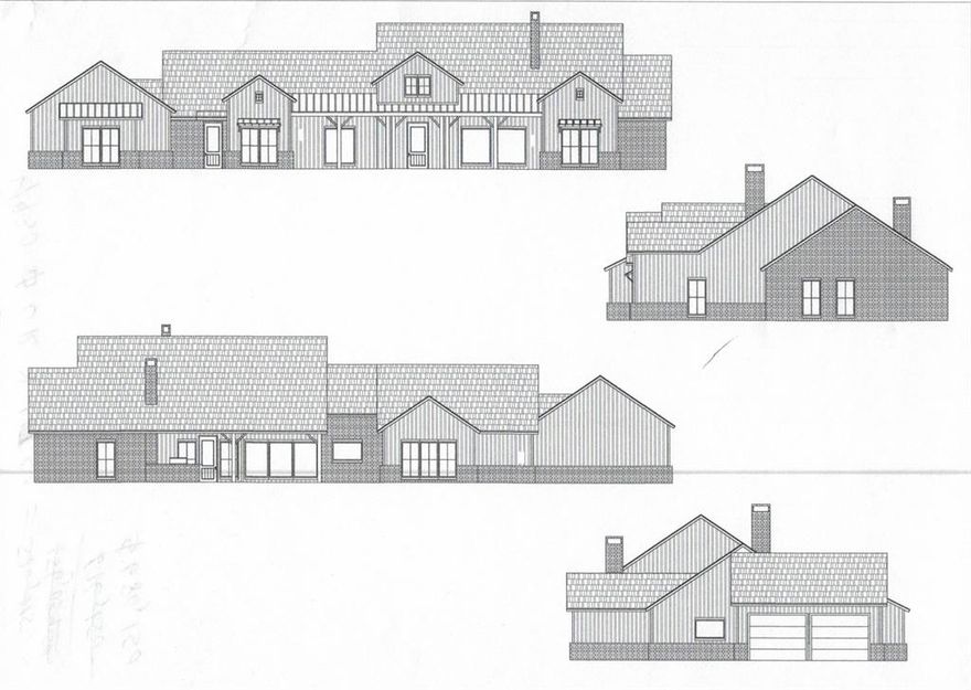 New Lake Fork Subdivision Serenity Point!! Proposed new construction waterfront custom built home of over 3300 of waterfront living on a private cul de sac lot with over an acre of fabulousness!! This home features front & back porches, attached oversized garage, walk in butlers pantry with sink, Open living dining kitchen space, private office, spacious primary suite with split bedroom plan, 3 guest bedrooms each with ensuite bathrooms & walk in closets all on Lake Fork Water Front with Fantastic views!! More lots & floor plans available. All floor plans are customizable! Paved road, gated entrance coming soon! Sellers own L&L Builders and build Custom Homes.