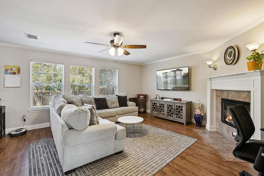 Seller is offering $10,000 towards closing costs or interest rate buy down with the right offer!  Come see this beautiful 3 bedroom 3 bath 2614 sq ft home in the Amber Trails community of Fort Worth. This bright and open floor plan has three spacious living spaces, perfect for entertaining and family gatherings. Large bedrooms with a massive Game Room and bedroom upstairs. Don't miss the opportunity to make this beautiful home yours! With easy access to I-30 and 820 this home provides a quick trip to local shops and restaurants in DFW.