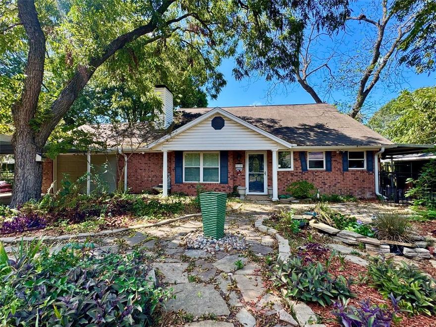 Welcome to this charming two-story brick home offering over 2,100 square feet of living space on an oversized beautiful lot.  Nestled in a quiet neighborhood, this property combines character, comfort, and plenty of room for entertaining inside and out.  This lovely home has been recently updated throughout with new paint, tile flooring, and stylish finishes.  There are 3 bedrooms, 2 full bathrooms, garage, a spacious living room with vaulted ceilings, a warm wood-burning fireplace, a generous kitchen with abundant cabinet space and tile countertops, a sunroom looking out to the backyard and in-ground swimming pool for morning coffee and relaxation,  a huge backyard shaded with mature trees and established landscaping offering plenty of space for gardening, play, and entertaining, a potting room plus a large storage-workshop for hobbies and projects, covered carport, hot tub, sauna, covered patio, and much more!  Don't miss your opportunity to own this beautiful home with room to grow and relax.  Schedule a showing today!