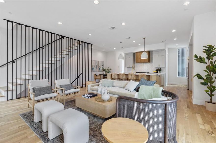 ***ask listing agent about extra incentives for buyers*** Experience elevated urban living at The Residences at Dickason Corner, a striking three-story townhome in the heart of Dallas’ vibrant Oak Lawn. Designed with a modern sensibility, the home features beautiful hardwood floors, custom White Oak accents, and an open-concept layout that feels both spacious and inviting. The chef-inspired kitchen impresses with sleek Quartz countertops and premium appliances, blending style and functionality for both everyday living and effortless entertaining. Upstairs, the primary suite offers a serene retreat with a luxurious en-suite bath, creating the perfect escape at the end of the day. Enjoy added comforts such as a secure two-car garage and a private rooftop terrace, ideal for morning coffee, evening sunsets, or gathering with friends against the backdrop of the city. Beyond your front door, Oak Lawn offers a dynamic mix of culture and convenience. Walk to local favorites like Parigi for dinner or Pinkie’s Coffee for your morning latte, and explore the neighborhood’s lively nightlife, eclectic dining, and boutique shopping just minutes away. Blending contemporary elegance with a sought-after location, this exceptional townhome offers the perfect balance of style, comfort, and community. Schedule your private showing today.