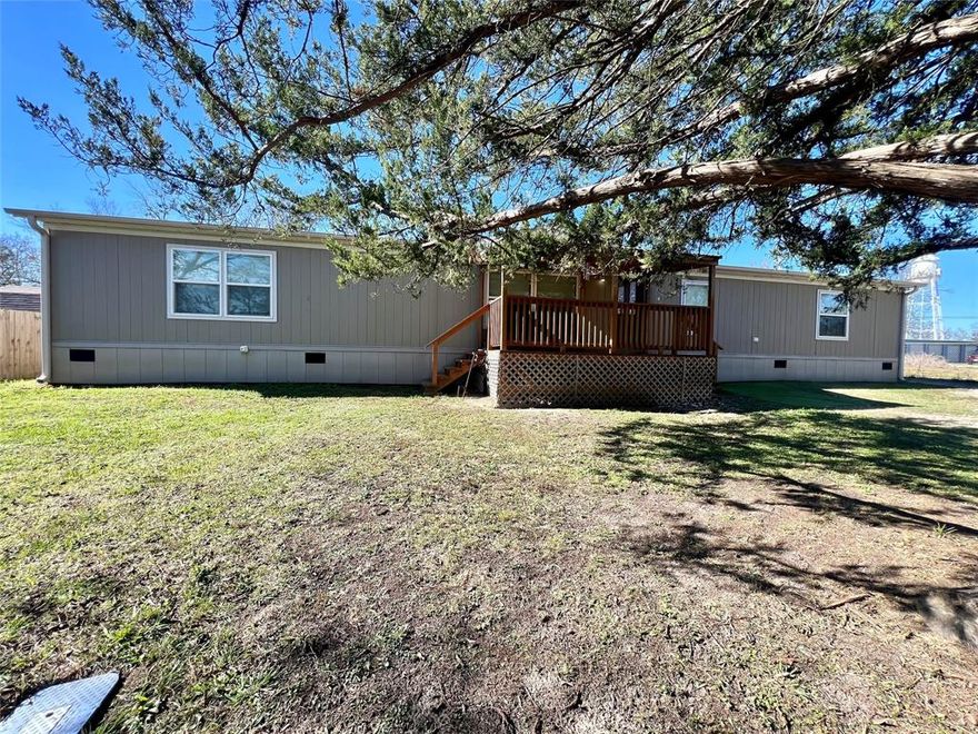 MOTIVATED SELLER! Move-In-Ready with fresh paint, new carpet & appliances, includes refrigerator, washer & dryer! In the Heart of Lone Oak, this 2020 home offers plenty of space for a large family, featuring 5 oversized bedrooms, each with its own walk-in closet, and 3 full baths across nearly 2,000 sq. ft. of living space. Located in the highly sought-after Lone Oak ISD, this property sits on a 0.28-acre lot within the Original Town of Lone Oak. Enjoy a large kitchen with an island, a welcoming covered front porch, and a 10X30 back porch perfect for relaxing or entertaining. Additional features include: Custom metal front & back doors installed, Refrigerator in kitchen, complete Gutter system, Completely fenced backyard with partial privacy fencing. Drive-through metal gate for easy backyard access & plenty of space for your boat or RV. Additional storage: 10X20 shed with metal roof & a metal storage container. This is a wonderful opportunity to own a spacious, well-maintained home in a desired small-town setting. INFO PROVIDED DEEMED RELIABLE BUT NOT GUARANTEED