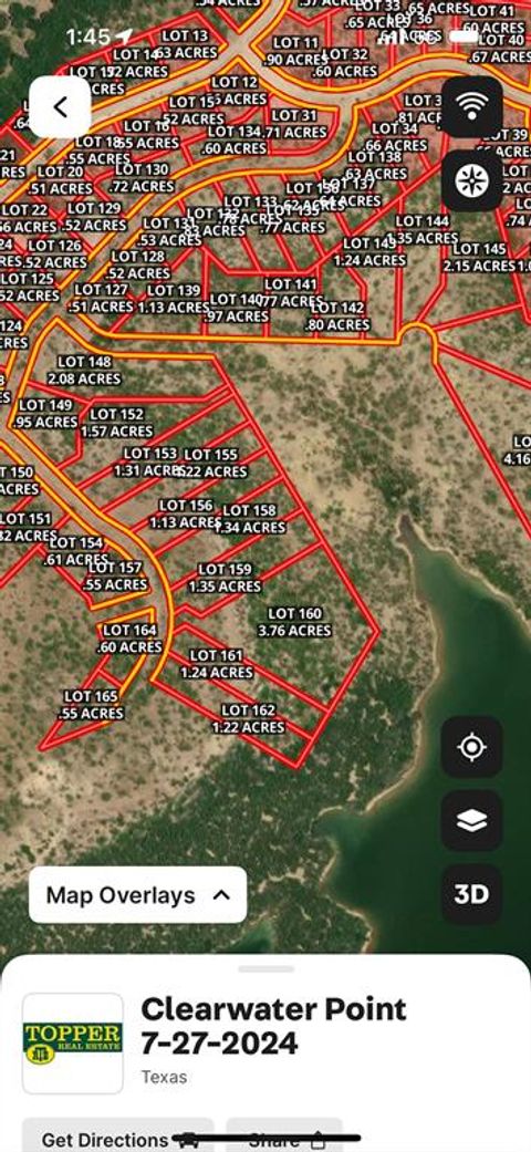Lot 155 Clearwater Point Graham TX 76450