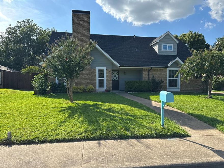 Just listed in Dville Estates, the perfect blend of quiet suburban living, top rated Duncanville ISD and convenience to Joe Pool Lake and downtown Dallas. This home has everything you're looking for. Beautifully updated home with vinyl windows throughout the home, a very large backyard, Pavilion Car Portal, Covered Patio and a Large Storage building sitting on concrete. FOUR bedrooms, TWO full baths and wood like tile flooring through all main area. KITCHEN has lots of cabinets, Breakfast area, Granite Countertops, tiled backsplash, Modern Range Hood, glass top stove. Enjoy the privacy and tranquility of your oversized lot, perfect for entertaining or simply relaxing. Homes like this don't last, schedule your showing today