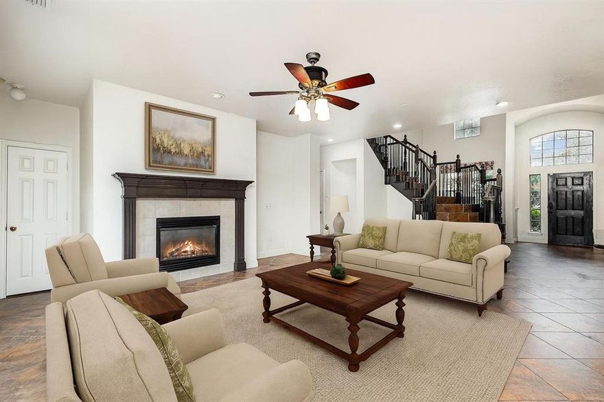 We are now offering a flooring allowance of 15K.  This one is the Murphy gem you’ve been waiting for and yes, it’s zoned to Boggess Elementary in Plano ISD! This beautifully updated home checks ALL the boxes, from big open spaces, make sense updates, spectacular and well manicured landscaping, light-filled windows with electric shades to an ideal layout that truly works for today’s lifestyle.
Downstairs you'll find the private primary suite with a luxe oversized shower, frameless glass door, dual shower heads, and separate vanities that gives a total spa vibe. There’s also a second bedroom and full bath down (perfect for guests or in-laws!), a dedicated office, and a showstopper kitchen with white cabinetry, granite countertops, marble backsplash, induction cooktop, and stainless steel appliances.
Upstairs? It’s a dream setup with three bedrooms, two updated full baths, a huge media room, and a truly ENORMOUS game room. And YES it has a 3-car garage! Step outside to your gazebo-covered patio and extra-large landscaped yard ready for playdates, pups, parties, or a peaceful beverage of your choice. Let's talk about the wonderful location. Walk to the park, trails, and schools. Major upgrades that offer peace of mind have been done over the past years. Roof, both AC, water heaters, fence, induction cooktop, dishwasher. This one feels like home the second you walk in. Don’t miss it!