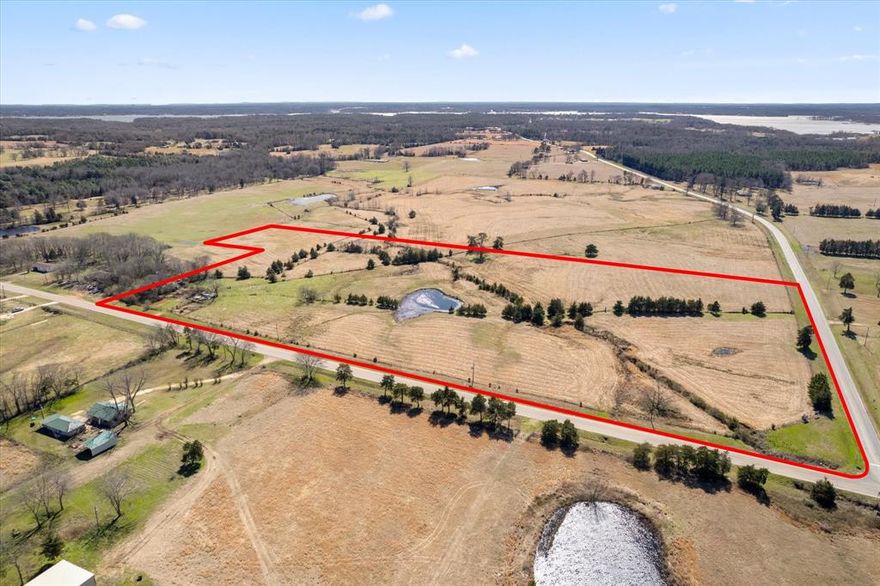 Escape to Tranquil Country Living! Build Your Dream Home on Expansive Acreage near Mount Pleasant
Discover the perfect canvas for your ideal lifestyle on this generous parcel of land, just 12 miles from the vibrant heart of downtown Mount Pleasant. Imagine crafting your dream home amidst the serene countryside, with ample space for a custom residence, flourishing gardens, and even a charming hobby farm.
 For those who cherish lake life and angling adventures, the renowned Lake Bob Sandlin State Park is a mere 5-mile drive away, offering endless opportunities for recreation and relaxation.
 Embrace the tranquility and potential this remarkable property offers. Contact us today to explore the possibilities and make your rural living dreams a reality. Outline of property in the pictures are approximate.