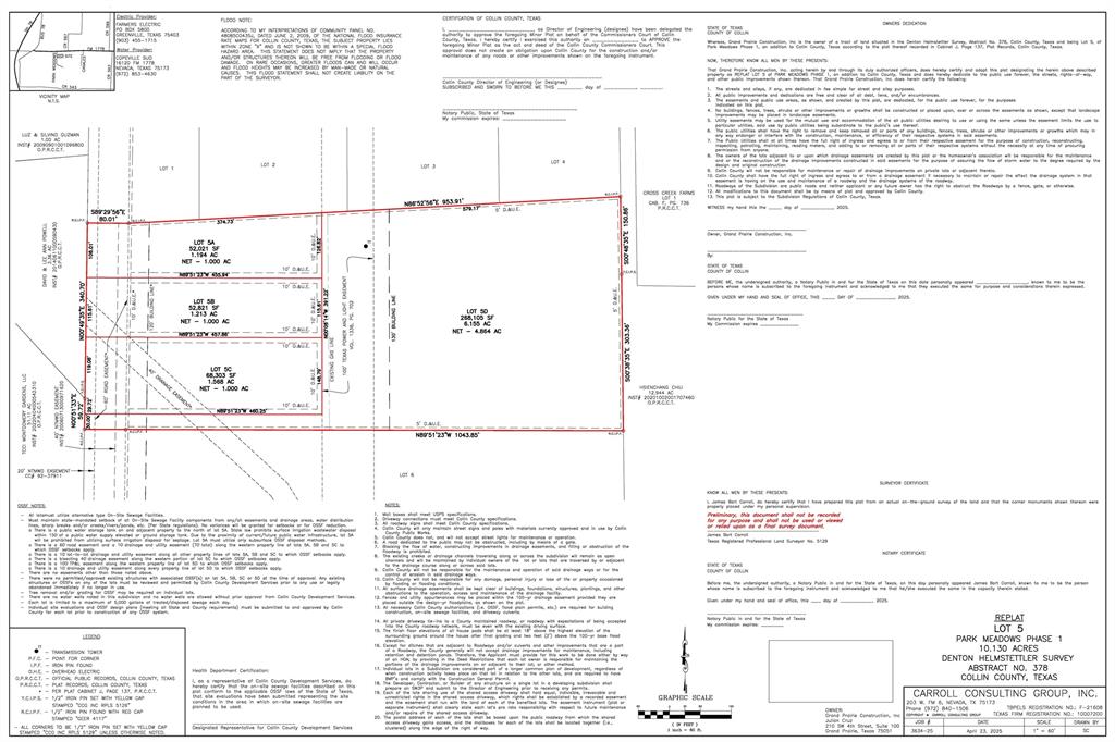 1353 Park Meadows Drive LOT-5B