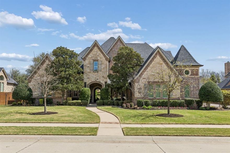 Beautifully renovated and truly one-of-a-kind, this exceptional estate in Warwick Parc is coming soon! Nestled in the heart of Colleyville, this stunning 5 bedroom, 5.5 bath home offers refined luxury and thoughtfully designed living spaces throughout. Boasting four expansive living areas, including a dedicated media room and private office, the layout provides both versatility and elegance. The designer kitchen and spa-inspired baths have been completely renovated with high-end finishes and impeccable attention to detail. Step outside to an incredible covered outdoor living area overlooking the sparkling pool—perfect for entertaining year-round. Major recent upgrades provide peace of mind, including a Class 4 impact-resistant roof (2025), all new windows and steel doors (2025), and HVAC systems replaced in 2025 and 2023. A rare opportunity to own a fully renovated showpiece in one of Colleyville’s most sought-after neighborhoods.