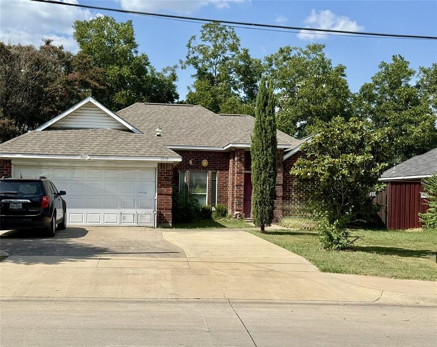 This property is waiting for the right person who is ready for a little TLC. The property offers 3 bedrooms, 2 full bathrooms with a 2 car garage.  Sold as-is.