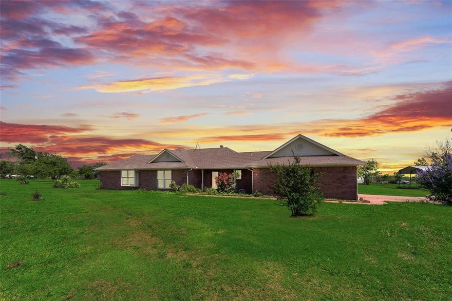 Welcome Home!
This spacious 4-bedroom, 2-bathroom home is move-in ready and situated on 4 beautiful acres. Perfect for those seeking space and self-sufficiency, the property features a chicken coop, a built-in shed, and plenty of room to roam. Whether you’re looking to start a hobby farm or just enjoy the peace and privacy of country living, this home is ready for its next owner!