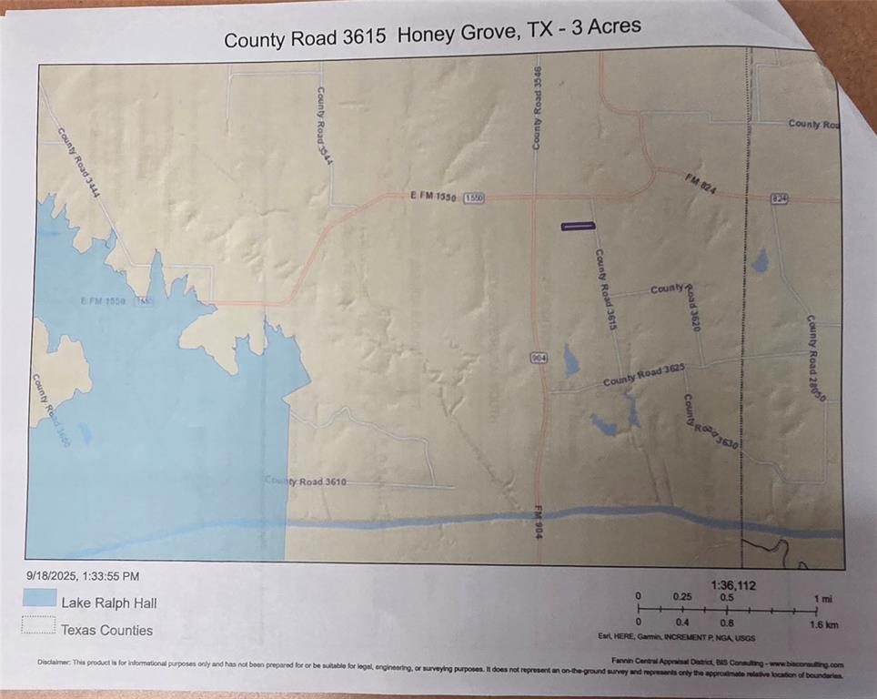 LY Community Addition, Lot 3, Acres 3.0 - Land