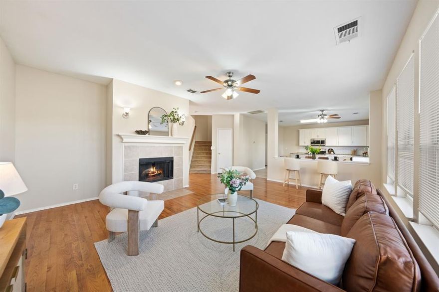 4-bedroom, 2.5-bath single-family home offering comfort, convenience, and charm in a highly desirable neighborhood. 

The home features an open floor plan perfect for entertaining or spending quality time with family. The spacious living area flows seamlessly into a bright kitchen and dining space. Upstairs, you’ll find generously sized bedrooms and a peaceful primary suite offering a private retreat plus a large, centrally located bonus room space perfect for a media room, playroom or game room. 

This  home is located in a top-rated school district of Northwest ISD and just nearby a community playground. Enjoy easy access to major highways, shopping, and dining, all while benefiting from the freedom of no HOA — no extra fees or restrictions, just easy living in a great community.
Brand New CARPET and Water Heater! Fresh paint on exterior siding and majority of wood trim replaced on exterior in February 2026.
Roof replaced in March 2024! 
New SOD added to front yard in November and new paint in many areas of the home.

Schedule your showing to tour this beautiful home!