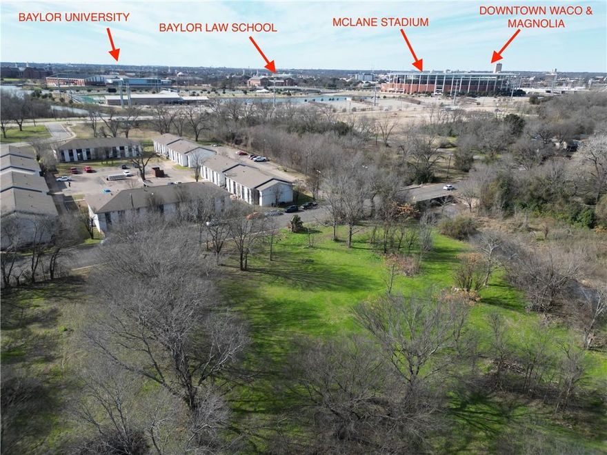 PRIME LOCATION NEAR BAYLOR UNIVERSITY AND DOWNTOWN WACO.

Take advantage of this exceptional opportunity to own three adjacent lots located just a short walk from McLane Stadium, Baylor University, and the vibrant downtown Waco area. Ideal for residential development, investment, or your dream home, these lots offer a strategic location in the heart of Waco.