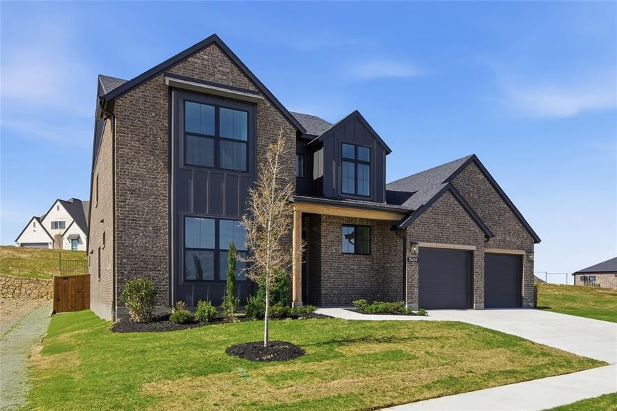 This thoughtfully designed two-story home offers four bedrooms and three baths, with a spacious game room that gives everyone room to unwind. The gorgeous kitchen anchors the main living area, perfect for everyday meals and family gatherings alike. With flexible spaces and an easy, open flow, this home is designed to grow with your family and the moments you’ll share.