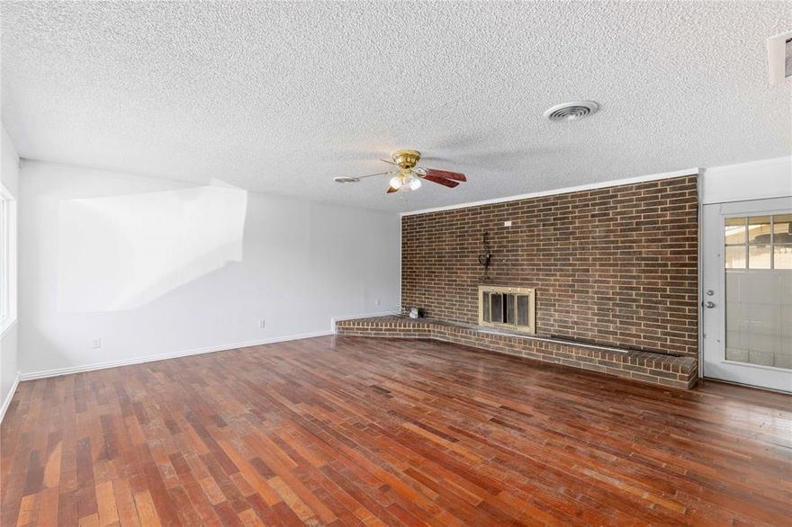 Fresh paint throughout, including the ceilings —you have to see it to believe the transformation. With brand-new paint throughout, this home feels bright, clean, and completely refreshed. If you’ve driven by before, it’s time to take another look at this wonderful 4-bedroom, 2-bath home that’s ready to impress all over again.

Welcome home to this solid, all-brick beauty nestled in a well-established, family-friendly neighborhood—ready for its next chapter and new memories to be made. With nearly 1,800 square feet of living space, there’s plenty of room for everyone to spread out, come together, and truly enjoy being home.

The spacious 20x20 living area serves as the heart of the home, featuring a classic brick fireplace—perfect for cozy evenings, game nights, or relaxing weekends. All four bedrooms are generously sized, offering flexibility for first-time buyers, growing families, guests, or even a home office setup.

Outside, you’ll find a 2-car carport, an extra-large fenced backyard with room to play or entertain, and a versatile storage space that could easily be upgraded into a hobby room or workshop.

With these recent upgrades and exceptional value, this home deserves a second look—and it won’t last long. Schedule your showing today before this opportunity slips away.