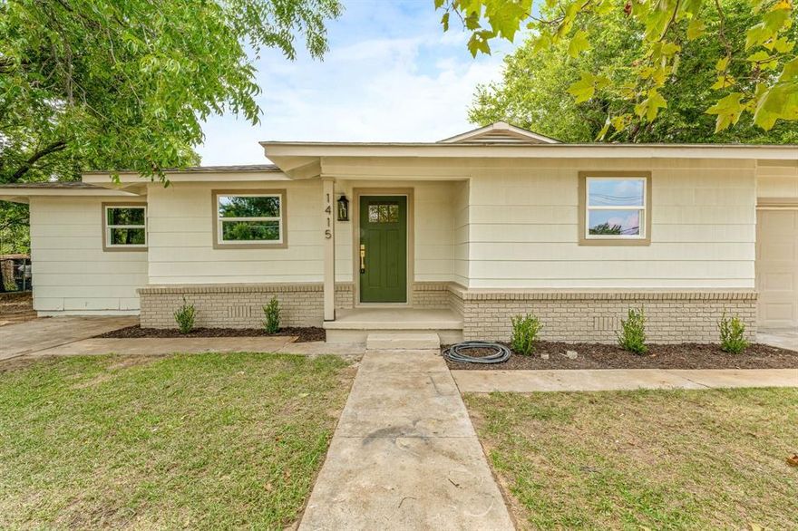 Welcome to this beautifully updated 3-bedroom, 2-bath home in the heart of Stephenville! This move-in-ready property features an open layout with brand-new luxury vinyl plank flooring, fresh interior and exterior paint, and all-new energy-efficient windows that fill the home with natural light. The kitchen flows seamlessly into the living area—perfect for everyday comfort and entertaining. Both bathrooms are clean and modern, and the efficient floor plan makes great use of every space. Outside, enjoy a shaded lot with great curb appeal and room to relax. Conveniently located near schools, shopping, and dining—this home offers the ideal blend of comfort, style, and location. Ready for immediate move-in!