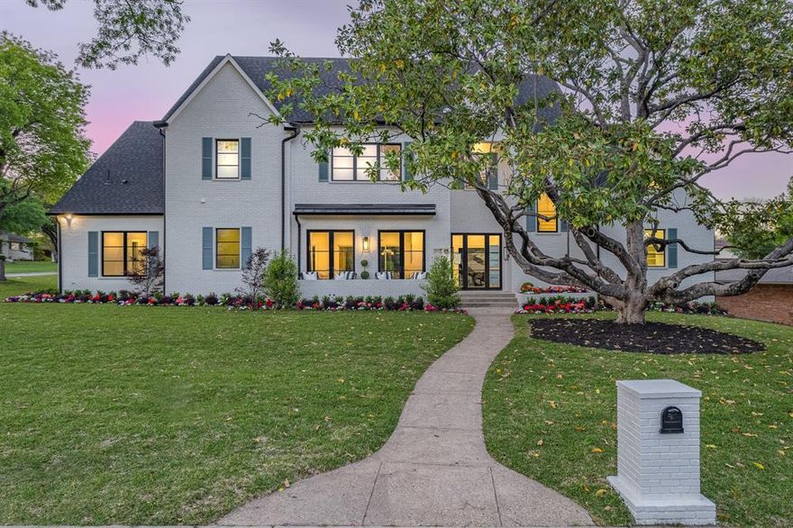 The home you’ve been searching for! 6723 Bradbury was completely taken to the studs in 2023. Upgrades include: 7 inch white oak wood plank floors, all Thermador appliances, Pre-wired for security and surround sound, speakers installed throughout, hidden storage room in primary closet, beautiful wood windows and designer selections throughout. The list goes on! Outdoor oasis includes new swimming pool with marble parameter & tanning deck! An outdoor kitchen, wood burning fireplace and epoxy garage flooring are more examples of the home being completely turnkey. Hurry - this one is a hidden gem!