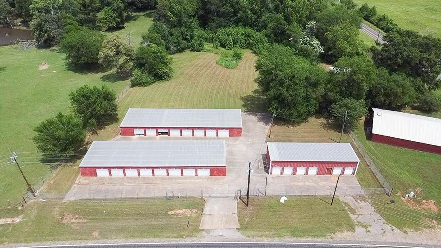 For Sale: Prime Storage Facility & Expansion Opportunity – Outskirts of Gilmer & Longview, TX Location: Situated at the prominent corner of FM 726 and FM 3358, this property offers exceptional visibility and accessibility for customers traveling between Gilmer and Longview. With 230 feet of road frontage on FM 3358 and just under 2 acres of land, this facility is perfectly positioned to serve a rapidly growing population in East Texas. Property Overview: Currently managed with Easy Storage Solutions for seamless operations, this self-storage facility provides immediate income with established tenants and significant room for future growth. Over half of the property remains undeveloped, offering a rare opportunity for expansion or additional revenue streams. Key Features: Strategic Corner Location: High-traffic intersection with excellent exposure to both local and through traffic. Generous Land Size: Nearly 2 acres, with more than half available for new development or additional storage units. Outstanding Frontage: 230 feet on FM 3358 ensures maximum visibility and easy access. Turnkey Management: Easy Storage Solutions software in place for efficient tenant and payment management. Growth Market: Located between Gilmer and Longview, two communities experiencing strong population growth and limited competition in the storage sector. Expansion Potential: Ample space to add more units, boat or RV storage, or even complementary commercial uses. Investment Highlights: Immediate cash flow from existing operations. Significant upside with room to expand and capture unmet demand. Minimal competition in a high-growth corridor. Flexible property ready for your vision—expand, upgrade, or diversify. Portfolio Option: Purchase individually or as part of a three property package for greater market presence and operational efficiency. Don’t miss this chance to acquire a high-potential storage facility with expansion upside in one of East Texas’s most promising locations!
