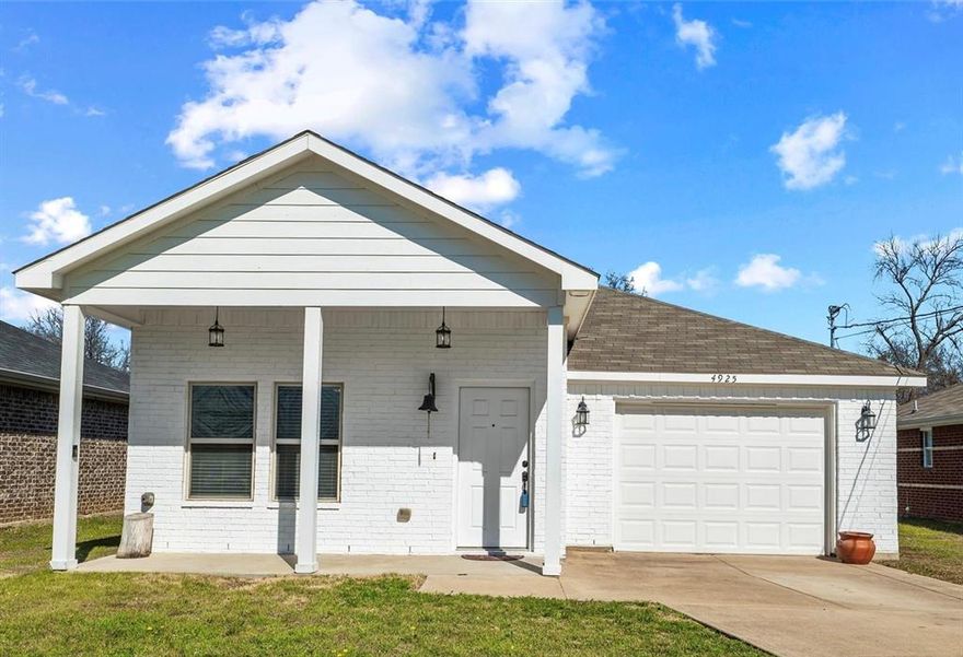 Welcome to this well maintained 3-bedroom, 2-bathroom home built in 2017, perfectly located in the heart of the city with easy access to I-30 and Hwy 287. Designed for modern living, the home features an open-concept kitchen that flows seamlessly into the living and dining areas—ideal for everyday comfort and entertaining. The spacious primary suite offers a private retreat with a large walk-in closet and full bathroom. Step outside to enjoy a generous backyard, perfect for gatherings, BBQs, or simply relaxing outdoors. With its prime central location, thoughtful layout, and newer construction, this home offers the perfect blend of convenience, comfort, and style.