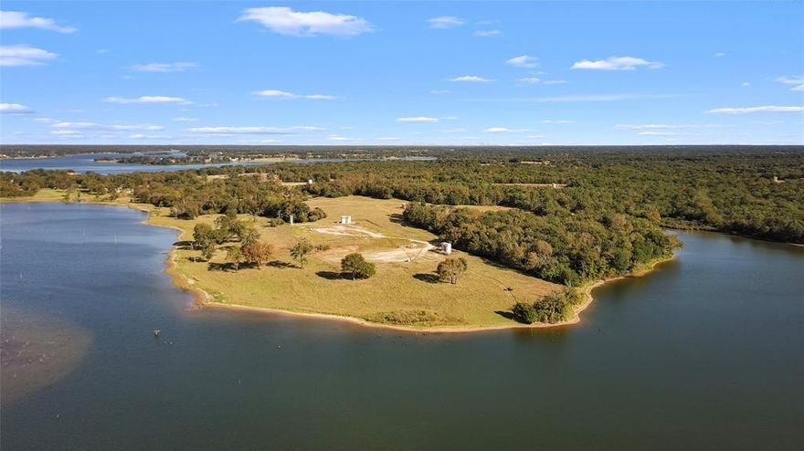 Amazing waterfront acreage at sought-after Lake Limestone with nearly 2,900 feet of water frontage!  The approximate 43 acres is partially wooded and partially cleared with the majority of the waterfront acreage being cleared.  Great opportunity for investment and subdividing, recreation or tremendous homesite on this AG exempt acreage.  Gorgeous, open water views make for spectacular sunsets! Property does have about 3 gas wells onsite that are located further back and atop a hill.  One is nearly completely obstructed by a treeline.  There is plenty of wildlife and is tucked away in its own cove.  An opportunity like this does not come along very often.  The sellers may possibly be willing to sell more acreage.  I would love to show you this fantastic piece of waterfront land!