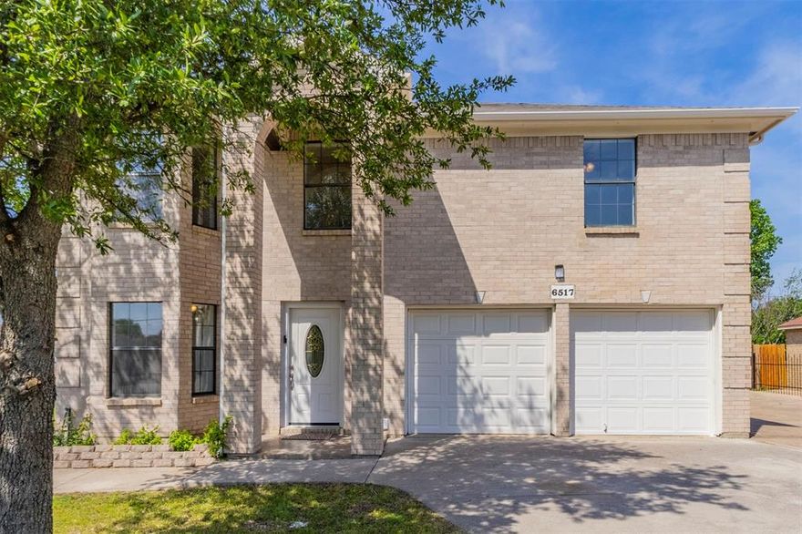 Welcome to your next home, a beautifully maintained two-story brick home that combines space, function, and fun. This home offers a bright, open floor plan with tile flooring, fresh neutral interiors, and updated lighting throughout. The cozy living room features a fireplace centerpiece, and the spacious kitchen comes equipped with rich wood cabinetry, granite countertops, and double ovens which is perfect for home chefs.

Upstairs, the oversized primary suite impresses with vaulted ceilings, bay windows, and a modern en-suite bath with granite finishes and ample storage. Generously sized secondary rooms provide flexibility for family, guests, or a home office.

Step outside and you’ll find your private backyard oasis, complete with a sparkling swimming pool, a huge covered carport perfect for RV or boat parking, and a detached workshop or storage building which is ideal for hobbies or extra storage. The fully fenced yard offers both privacy and security, with a wide driveway and gated entrance adding extra convenience.

This move-in-ready home truly has it all: space, upgrades, and outdoor extras to fit your lifestyle!