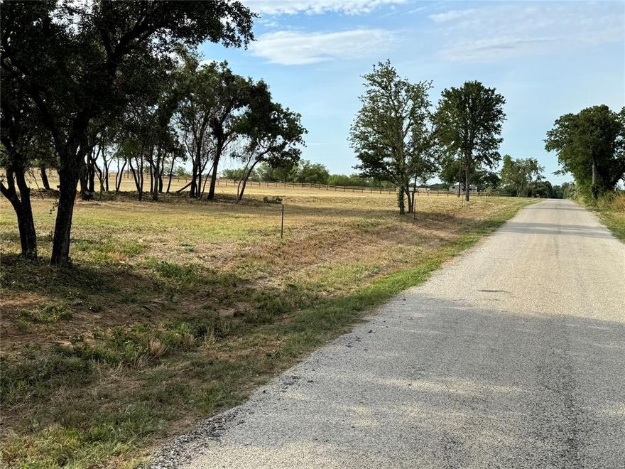 BELOW APPRAISED VALUE. Bring your builder. Barndominium welcome.  Septic and Well required. Quiet scenic lots located directly across the road from the Rising Star Ranch.  Short drive to the picturesque Bridgeport TX and still very accessible to DFW area and DFW airport.
