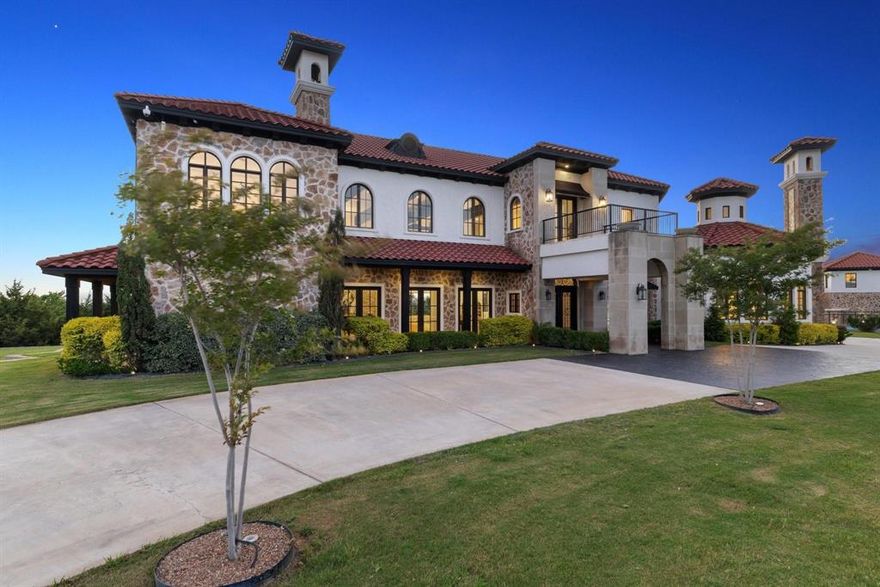 The Pinnacle of Privacy and Luxury Estate
Rarely does a property of this magnitude and versatility reach the market. Spanning 25 sprawling acres with breath taking views as far as the eye can see, this high-security property offers a lifestyle of total autonomy and refined luxury. With three distinct residences totaling approximately 14,000 sq. ft. of living space, this estate is perfectly positioned for multi-generational living, a high-end short-term rental portfolio, or an ultra-private corporate retreat, wedding venue or your very own private sanctuary. 
The Main Estate (8,200 sq. ft): 5 ensuits 3 half baths Known as The Castle, this flagship residence features grand-scale entertaining areas, a formal library, an executive office, and a professional-grade home theater.
The Cliff House (2,600 sq ft):2BR, 2Bath A masterpiece of design perched over the canyon, featuring a resort-style pool and spa that rivals the world’s finest hotels. The European Villa 600 sq. ft.: A sophisticated guest retreat with a private balcony and artisan finishes.  The Hangar-Apartment (600 sq ft.): 2BR,1BA quarters located within the 5,000 sq. ft. multi-use hangar.  Unmatched Infrastructure & Amenities: Aviation & Auto: Private helicopter pad, 5,000 sq. ft. hangar-barn, and a 6-car garage for the serious collector.  Sustainability: Fully equipped with a private solar farm and high-capacity propane systems for off-grid potential. Recreation: Driving range, putting green, multi-sport court, and custom playground in the canyon.  Future Growth: Site-ready for a 250x250 professional equestrian arena and stables. Dream it, Built it.
From the five gourmet kitchens to the wine bar and five fireplaces, every inch of the 9-bedrooms, 12-bathroom estate reflects a no-expense-spared philosophy. This isn't just a home; it’s a self-sustaining ecosystem of luxury.

A MUST SEE to fully appreciate this very special, one of a kind property 
Please refer to Supplement Sheet for greater detail.