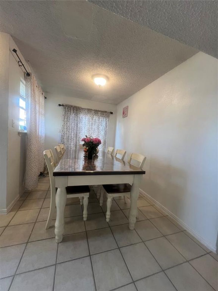 Adorable Home with a Spacious, Flexible Floor Plan!
This great family home offers two master bedrooms in a desirable split layout—one downstairs and one upstairs—providing excellent flexibility and privacy. Featuring two living areas, the home is perfect for both entertaining and everyday living, complete with a cozy wood-burning fireplace. Enjoy outdoor living on the large covered patio, plus the convenience of a rear-entry one-car garage. The generously sized backyard offers plenty of space for relaxation or recreation.

Investor Opportunity!
The property is currently leased. The existing lease expires August 31, 2026, and must be honored.

Conveniently located near Elam Road and a public park, with easy access to nearby amenities.