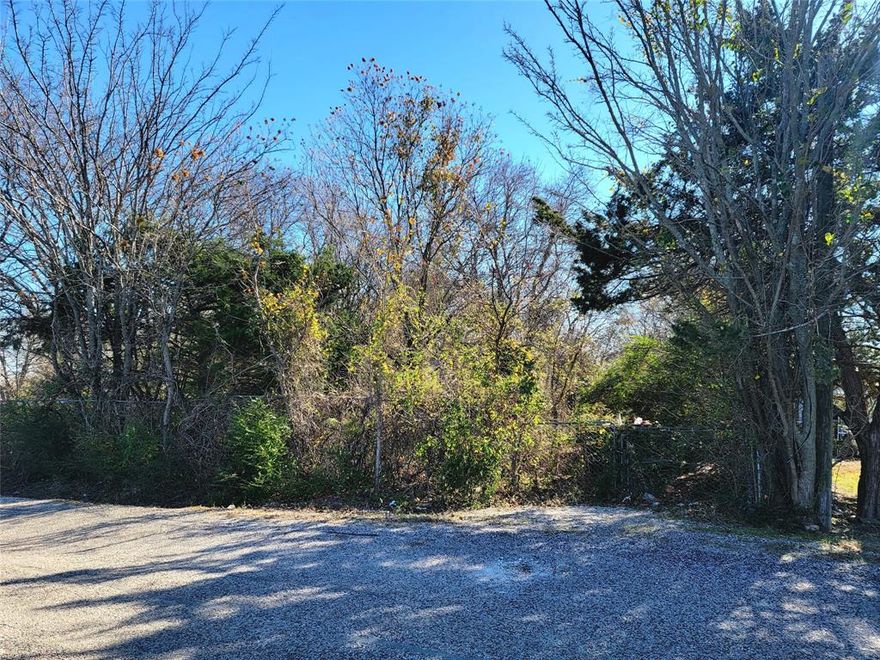 Perfect opportunity to build your dream home on .26 acre of land just steps away from Lake Lavon.  Quiet, established neighborhood.  No HOA or known restrictions.  Property is fenced and flatbed trailer to be sold with property.