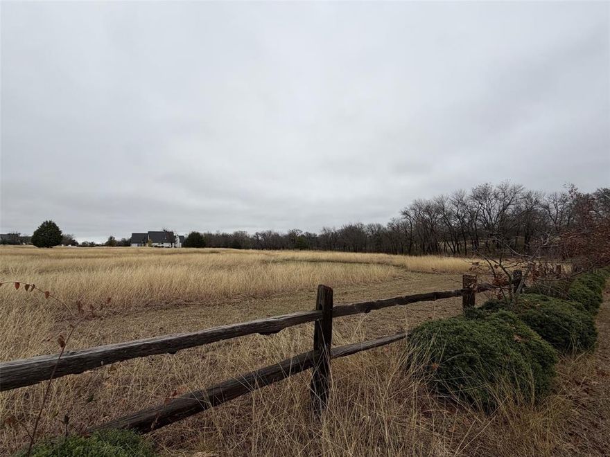 Discover the perfect blend of privacy, space, and convenience with this 1.26-acre residential homesite located just off Highway 84 in Denison. Situated outside city limits, this property offers exceptional flexibility for your future build while still keeping you close to everything the area has to offer. The land features a beautiful mix of open meadow and mature tree lines, providing an ideal canvas for a custom home or peaceful weekend retreat. With over an acre to spread out, there is plenty of room for a shop, pool, or additional outdoor living spaces. This location is poised for growth, sitting just minutes from the new Margaritaville Resort on Lake Texoma, as well as local marinas, dining, and shopping. Enjoy quiet country living with easy access to major highways and nearby amenities. Whether you’re looking to build now or secure land for the future, this is a rare opportunity to own over an acre in a highly desirable part of Denison. Bring your vision and make this peaceful North Texas property your own.