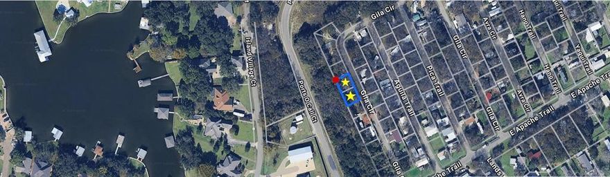 Well located corner lot in the gated Indian Harbor community of Granbury. Property offers flexibility for a future homesite or long term land hold. Community amenities include gated access, marina, clubhouse, pool, and walking trails. Cash sale only. Property is being marketed for investors or buyers seeking land in the area. Buyer to verify all information including zoning, building restrictions, utilities, HOA requirements, and intended use. Existing campers and personal property currently on site will convey with the sale and will not be removed by the seller. No survey available. Adjacent lot also available for purchase, see MLS #21162472