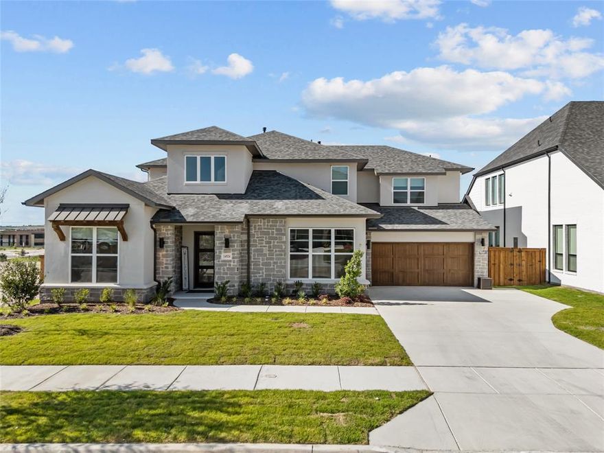 ***MOVE-IN-READY!*** Unmatched Value in a Nearly New 2025 Drees Custom Home – Aledo ISD

Why wait to build when you can step into luxury today? This 2025 Drees Custom Home offers 4,143 sq. ft. of beautifully designed living space in the highly acclaimed Aledo ISD, where top-rated schools and a vibrant community come together.

This thoughtfully designed home features five spacious bedrooms, four full baths, a dedicated home office, a formal dining room, a media room, a game room, and an enclosed dry bar. The gourmet kitchen with a large island flows seamlessly into the family room and breakfast area, creating the perfect open-concept space for both everyday living and entertaining.

Step outside to a two-story outdoor retreat, complete with a covered patio and private upstairs balcony overlooking an expansive backyard with open fencing and endless views. Whether enjoying morning coffee or evening gatherings, this space is ideal for relaxation.

Resort-style community amenities include a clubhouse, fitness center, swimming pool, tennis courts, playground, and more. Multiple transferable warranties provide peace of mind, while the home’s move-in-ready condition allows you to skip construction delays and enjoy your dream home immediately.

Available only due to a corporate relocation, this is a rare opportunity to own a nearly new, high-end Drees Custom Home without the wait. Schedule your private showing today and experience unmatched value in one of Aledo’s most sought-after communities.