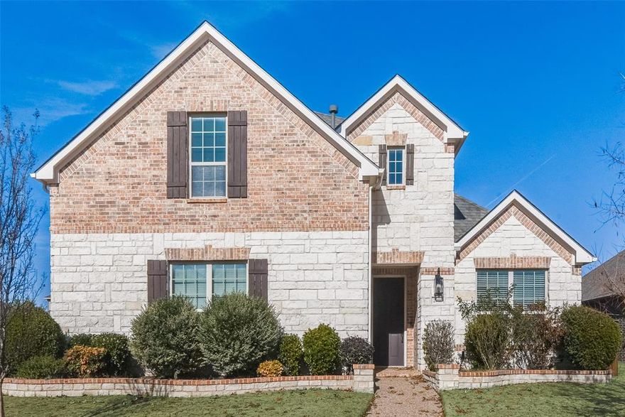 Welcome to this exceptional 4-bedroom, 4.5-bath executive rental in the highly sought-after Highlands at Trophy Club, offering a perfect blend of comfort, style, and luxury. The open-concept floor plan seamlessly connects the living, dining, and kitchen spaces and includes a private office ideal for working from home. The private primary suite is a true retreat, featuring a separate flex space perfect for a nursery or workout space, along with a spa-inspired ensuite bath with soaking tub, oversized shower, and a spacious custom walk-in closet. Two additional bedrooms are conveniently located on the main level. The updated kitchen is a showstopper, boasting quartz countertops, a large island, gas cooktop, and classic subway tile backsplash. Upstairs, enjoy a generous game room and separate media room with tiered flooring, ready for entertaining. The fourth bedroom & fourth full bath are also upstairs. With two walk-in storage closets plus nearly 300 sq ft of finished attic space, there is no shortage of storage in this home. Enjoy year round relaxation and entertaining in the incredible outdoor living space, complete with a custom-built cabana, outdoor kitchen, and fire pit with seating area. 2024 updates include: new roof, new carpet, fresh interior paint, new exterior lighting, and an updated kitchen. New main AC installed in 2023. A rare executive lease opportunity in one of Trophy Club’s most desirable neighborhoods—available now!