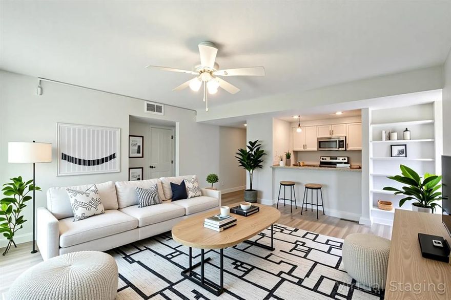 IT'S EVERYTHING YOU'VE WANTED... AND PRICED TO SELL! 
5522 BOCA RATON BLVD #404 Is a fully updated 2 Bed, 2 Bath Condo with W&D connections, in a prime location with resort style amenities. Experience modern comfort, and unbeatable convenience at a great price in this beautifully updated condo. New windows, new flooring, updated bath, and cozy fireplace create a stylish, energy efficient, low-maintenance home. The open layout is filled with natural light, perfect for relaxing or entertaining. The kitchen offers generous counter space, ample storage, with seamless flow into living and dining areas. Utility closet with stackable Washer Dryer connection spacious bedrooms, and 1 reserved covered carport. Enjoy two sparkling pools in this gated, controlled-access community. Conveniently located to major freeways, shopping, dining, DFW Airport, Arlington, Downtown FTW & much more