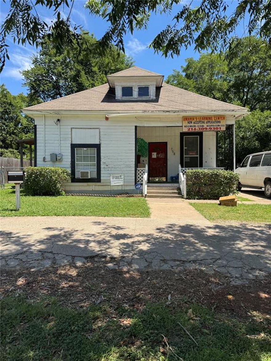 Unique opportunity in Southeast Dallas! This spacious 3-bedroom, 2-bathroom property is currently operating as a licensed daycare, making it an ideal fit for an investor, entrepreneur, or homeowner looking for a flexible live-work space. The well-maintained interior features a functional layout, multiple open areas for learning or living, and a fully fenced yard perfect for play or pets. With ample parking, central location, and close proximity to schools and residential neighborhoods, this property offers endless possibilities—continue the daycare operation or easily convert it back into a single-family residence.
Conveniently located near major highways and shopping, this home blends business potential with long-term value in a growing Dallas neighborhood. Don’t miss your chance to own a move-in ready space with income-producing potential!