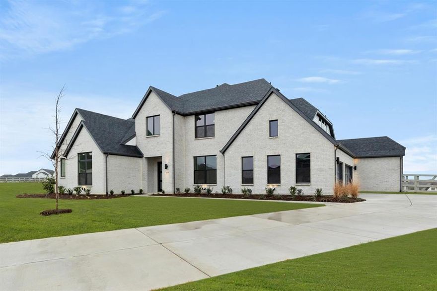 MLS# 20819437 - Built by Drees Custom Homes - Ready Now! ~ You will fall in love with the Grantley because of the openness of the floorplan.? As you walk through the front door you can see all the way to the outdoor living space. The gourmet kitchen with the dining nearby and overlooking the family room is a great place for the family to gather. The primary suite is a luxurious retreat witha a spa like bath. There is also an ensuite guest room on the first floor as well as an office. The second floor is made for the kids with 3 bedrooms and baths. The gameroom is a great place for playing games, watching movies and doing homework.