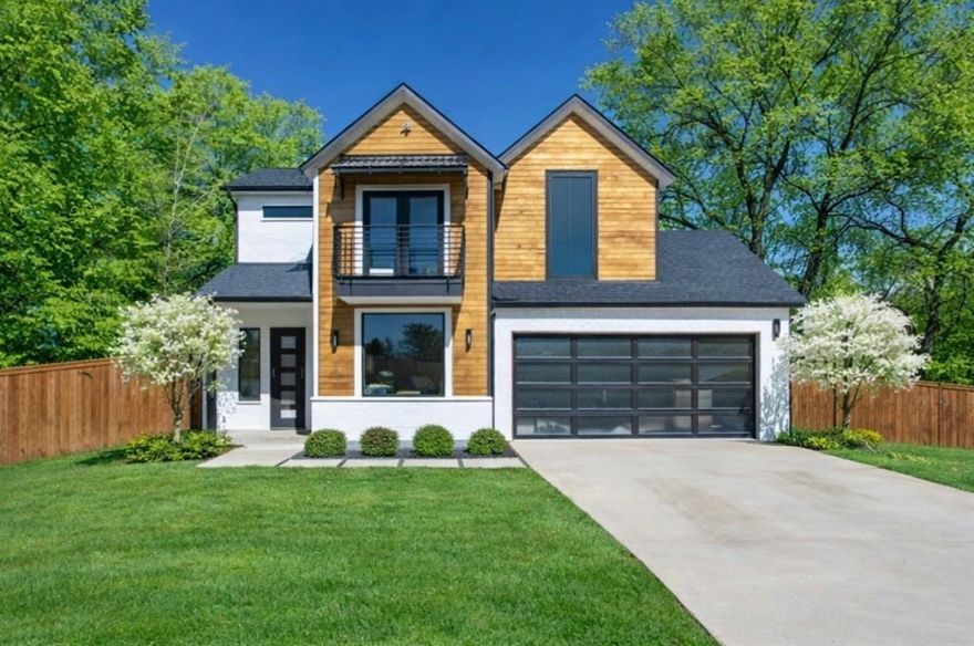 A hidden gem in Arlington located within blocks of AT&T Stadium and Globe Life Field! This STUNNING custom home nestled on a cul-de-sac occupying nearly half an acre with NO HOA! This home has so much to offer with 4 bedrooms, 3.5 baths and 3 fireplaces! Upon entry, you are immediately captivated by a beautiful modern staircase and soaring 9-foot ceilings, creating an atmosphere of timeless elegance.  The owner’s suite has a custom floor to ceiling TV buildout, breathtaking en-suite bathroom with soaking tub and walk in shower. Every corner of this home is thoughtfully crafted, from the striking accent walls and two private balconies to the elegant dry bar, cathedral ceilings, decorative lighting, and Epoxy-coated garage. The gourmet kitchen is a chef’s dream, with expansive cabinetry, a large marble island, and pristine modern finishes that exude both style and functionality. Upstairs, three additional bedrooms await, along with a generously sized game room or secondary living space, flooded with natural light from the expansive modern windows. With an array of custom features too numerous to list, this home is an extraordinary find. There is truly nothing else like it on the market.