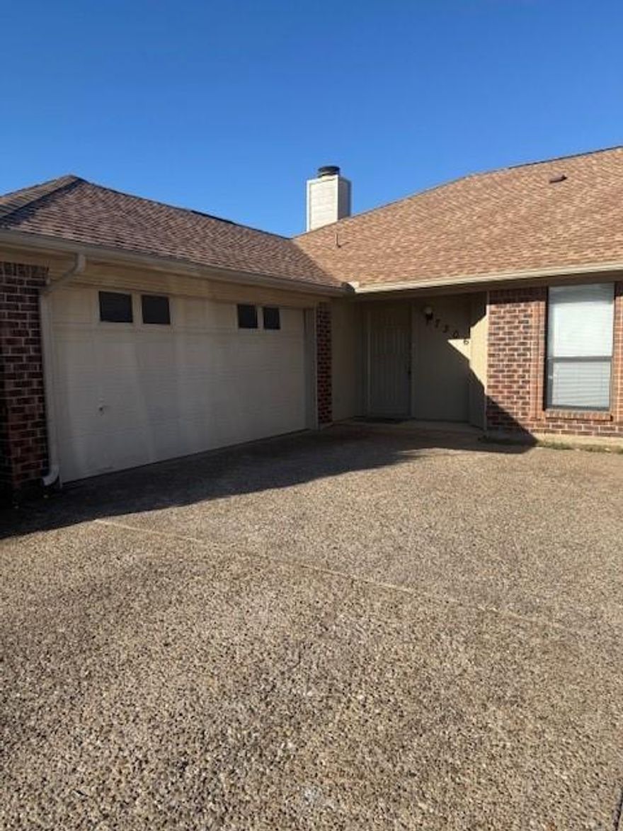 Recently updated two-bedroom, two-bath duplex with new vinyl flooring, stainless steel stove and dishwasher, updated light fixtures, faucets, and resurfaced countertops. Features a good-sized front and backyard with a covered patio. Conveniently located minutes from Chisholm Trail, providing easy access to downtown, shopping, and entertainment.