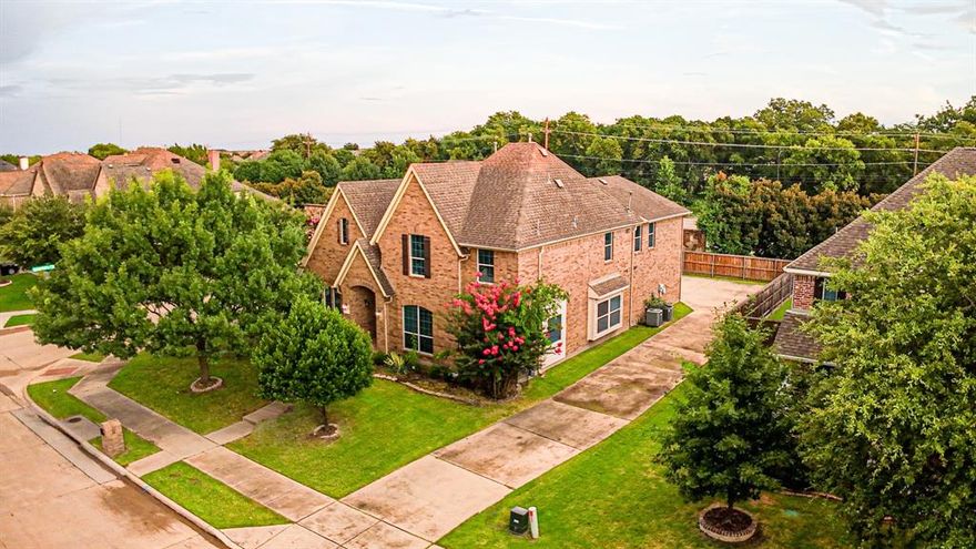 Come see this 4-bedroom home with a study, large game room, and media room! This North-facing gem sits on a large corner lot in the heart of Frisco. Inside, enjoy tall ceilings, elegant archways, and an open, airy feel throughout. The private rear-entry driveway offers rare versatility—room to park a boat, RV, or multiple vehicles. The garage is EV-ready with electrical for a car charger. Thoughtfully designed for both entertaining and everyday living, the home features flowing living spaces filled with natural light that highlights its architectural charm. Located in the highly desirable Villages of Willow Bay a short walk to the top-rated Frisco ISD schools, shopping, dining, parks.   Don’t miss your chance—schedule your private tour today! Ask agent about discounted rate options and no lender fee future refinancing may be available for qualified buyers of this home.