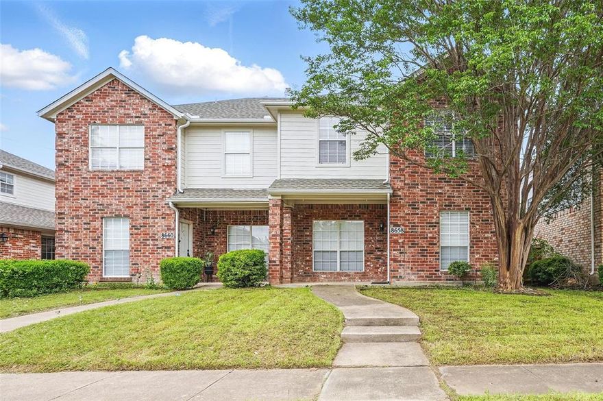 Location, Location, Location! This renovated unit boast of upgrades such as beautiful laminate floors, gorgeous countertops, cabinets, kitchen island, recently installed faucets, updated lighting, and appliances... This home is ready for the lucky tenants that get to move into this remodeled property! 3 bedrooms upstairs, 2 full baths, half bath downstairs, laundry downstairs, and spacious living room. The living area has plenty of natural light coming from the huge front windows. This is a quiet neighborhood with owners that have taken care if their properties. Do not miss this one!