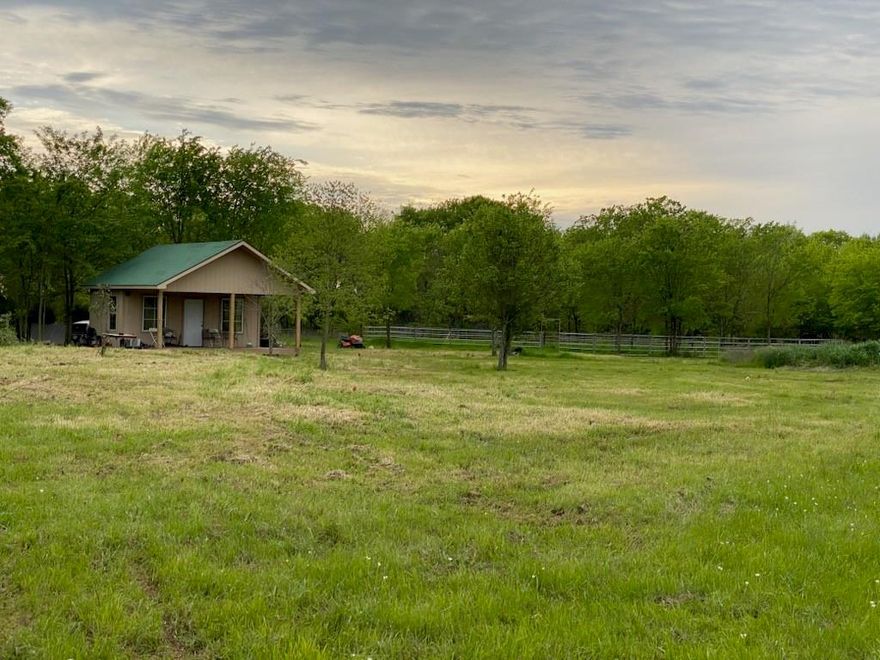 Great location to build a home. Bring your horses. No HOA. No Mobile homes, deed restrictions attached. Lot has some trees. A small barn and small Dwelling. 8 miles to I20. 12 miles to Canton. 51 minutes to Dallas.