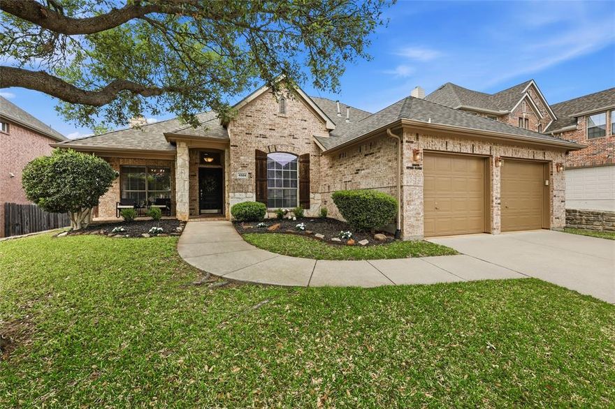 This beautifully updated home in Wellington of Flower Mound blends thoughtful design with everyday comfort, featuring a stylish refresh, multigenerational flexibility, and an exceptional floor plan. With four bedrooms, including three on the main level, three full bathrooms, and a dedicated office, this versatile layout offers the ideal balance of space, functionality, and ease of living. Fresh interior paint and brand-new carpet create a light, modern feel throughout, making this home truly move-in ready. The multi-functional layout is a standout feature, with three bedrooms on the main level, including the private primary suite, plus a dedicated office perfectly suited for today’s work-from-home lifestyle. This design also lends itself beautifully to multigenerational living, offering both comfort and privacy for a variety of living arrangements. The kitchen shines with granite countertops, stainless steel appliances, and a gas cooktop-ideal for everyday living and effortless entertaining. It flows seamlessly into the main living areas, creating a natural gathering space for family and friends. Upstairs, an incredible bonus space awaits, complete with a media room, additional bedroom, and full bath—perfect for movie nights, game days, or a private guest retreat. Enjoy slow mornings on the front patio and unwind in the spacious backyard, with ample room to design your dream pool and outdoor oasis! Located in one of the safest cities in the U.S. and served by an exemplary school district, residents also enjoy access to exceptional community amenities, including multiple pools, tennis and pickleball courts, fitness facilities, playgrounds, and more. Ideally situated near shopping and dining, with easy access to highways and DFW Airport, this home offers the perfect blend of convenience and lifestyle. The space you need, the layout you want, and the lifestyle you’ve been looking for – Welcome Home!