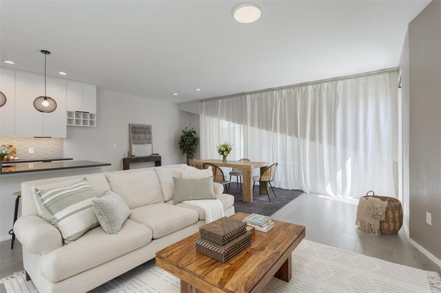 Welcome home to this modern, corner unit featuring 2 bedrooms, 3 baths, and plenty of room to entertain, along with a large front yard. Enjoy a short walk to restaurants, bars, retail and workout options. High Ground on Munger includes the perfect combination of privacy and community. This home features contemporary finish out, sleek & versatile color palette offering flexibility to personalize every space. KitchenAid appliances, gorgeous quartz countertops, smart home wiring, and floor to ceiling glass showers combine the luxuries of suburban living with the appeal of urban amenities.