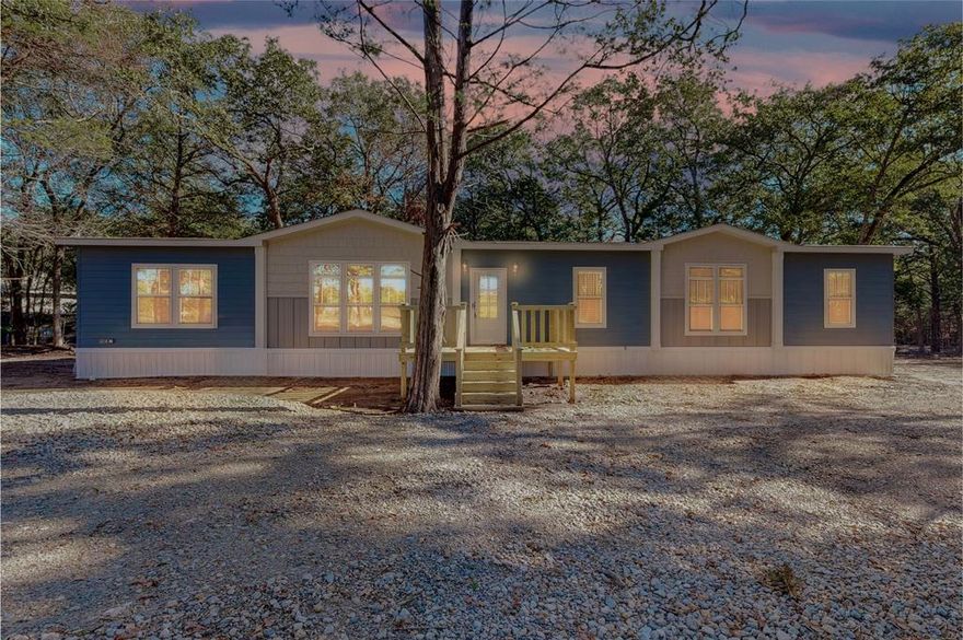 This brand-new home offers the perfect canvas for you to infuse your unique style and create lifelong memories. With 5 spacious bedrooms and 3 full baths, this home is tailor-made for a growing family seeking comfort and space. As you step inside, you'll immediately appreciate the inviting open floorplan that encourages family togetherness while allowing for plenty of room to find your own space. Step outside onto the brand-new decks, a blank canvas awaiting your creative touch. Whether you envision cozy evenings by the fire pit, lively outdoor gatherings, or simply enjoying your morning coffee overlooking the private pond, this outdoor space offers endless possibilities. The mature trees surrounding the property enhance the sense of seclusion and create a picturesque backdrop throughout the seasons. Don't miss the chance to make this house your forever home. With its blend of modern amenities and the potential to customize every corner, this property is the ideal family retreat.