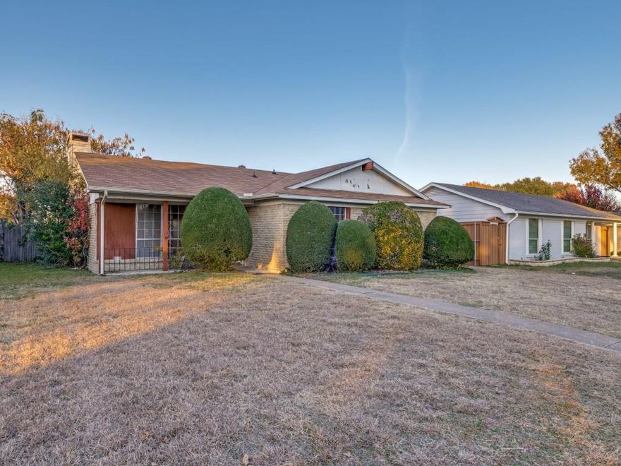 BEST DEAL IN GARLAND! This 3 bedroom 2 bath property is in a prime area of Garland!! Great layout!  Would make a great rental or fixer upper.  This property is priced to move!  Will NOT LAST long at this price.  BUYER TO VERIFY ALL MEASUREMENTS, ALL SCHOOLS, ALL UTILITIES. SELLER IS RELATED TO THE LISTING BROKER.